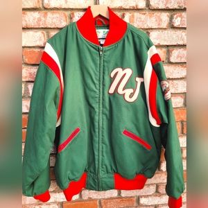 Rucker Vintage New Jersey Pros Varsity Jacket 3XL